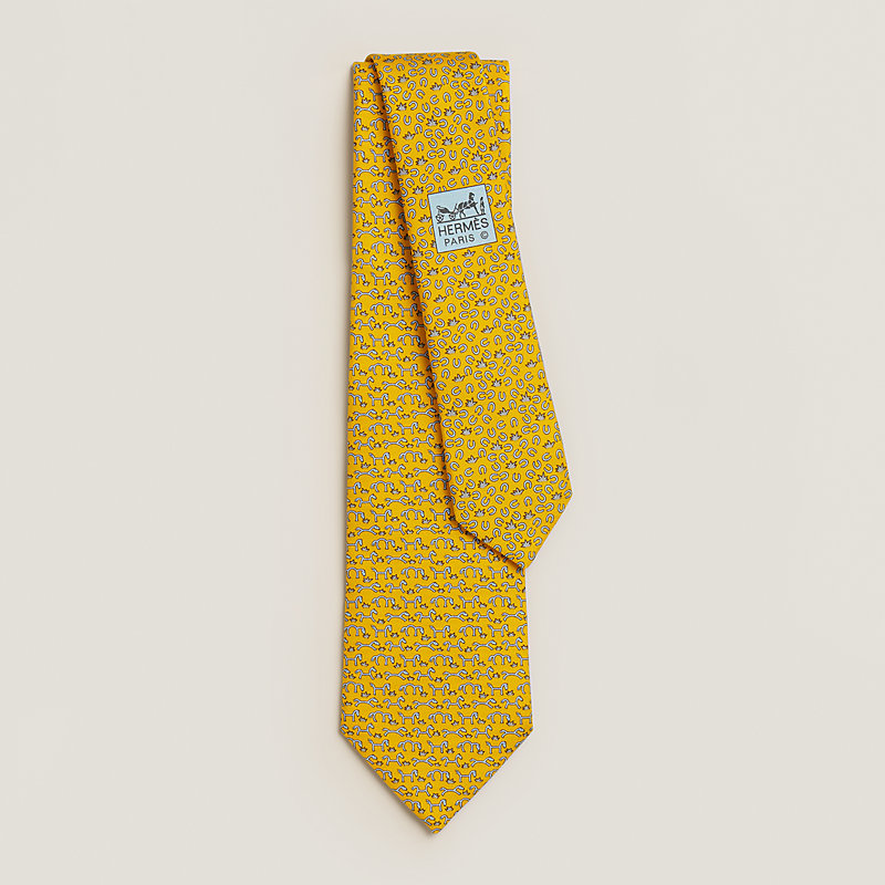 Cheval Elastique Twillbi tie - Yellow | Hermès UAE